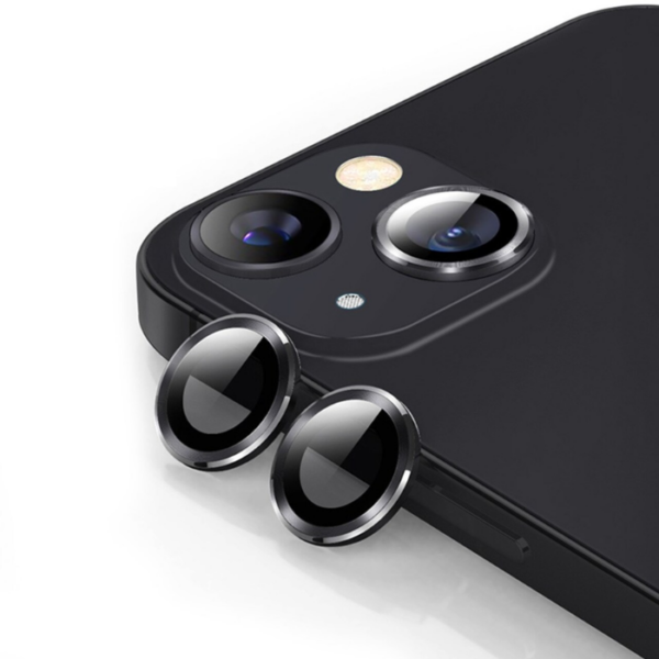 iPhone 14 Camera Lens with Frame -Black (Midnight) - Image 2