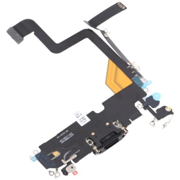 iPhone 14 Pro Charging Port Flex Cable(Black) original - Image 2