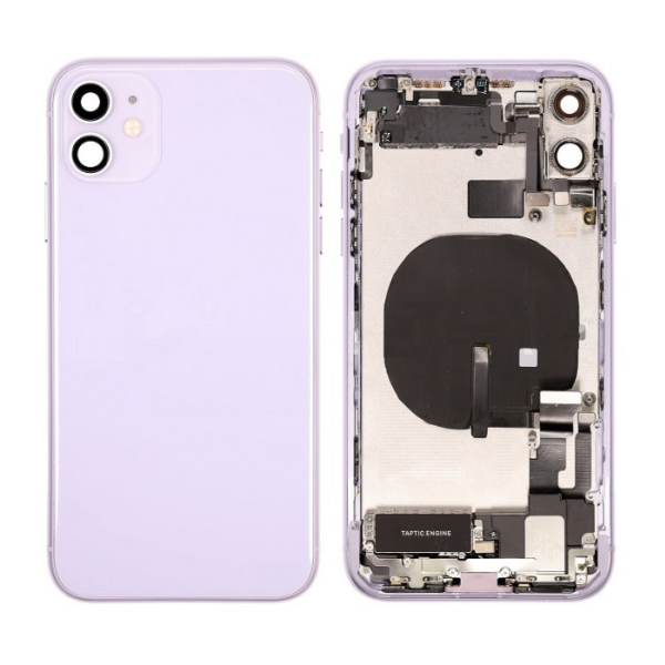 iPhone 11 Housing with Small Parts Original Pulled Purple