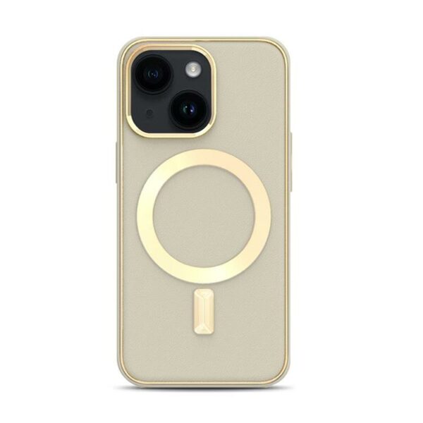 BOOM iPhone 13 Case Magsafe Leather - Sunset Gold