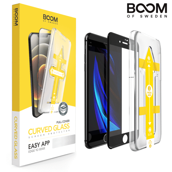 BOOM - Flat Glass Skärmskydd - iPhone 8/7/6S/6/SE 2020/ SE 2022