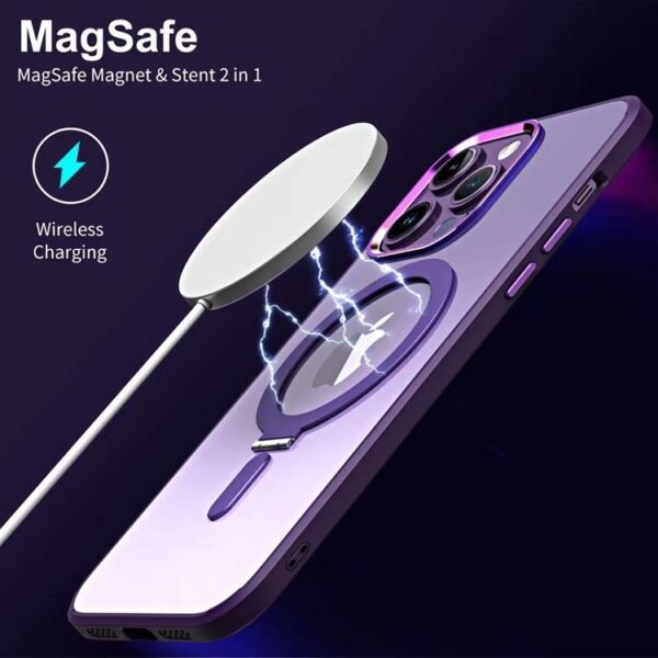 IPhone 13 Mobile Cover Magsafe Bracket - Black - Image 2