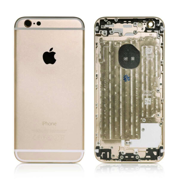 iPhone 6 Housing without small Parts HQ Gold