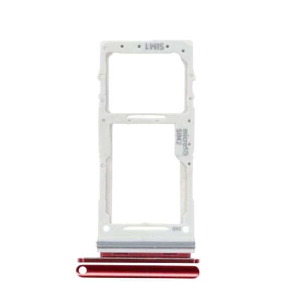 Samsung Galaxy Note 10 Lite Sim / SD Holder Red