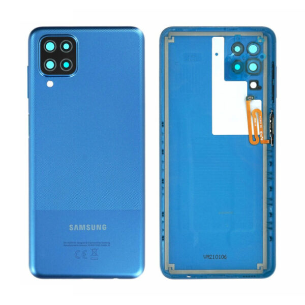 Samsung Galaxy A12 Back Cover Blue