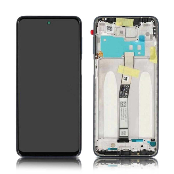 Xiaomi Redmi Note 9S Original Display with Frame - Glacier White