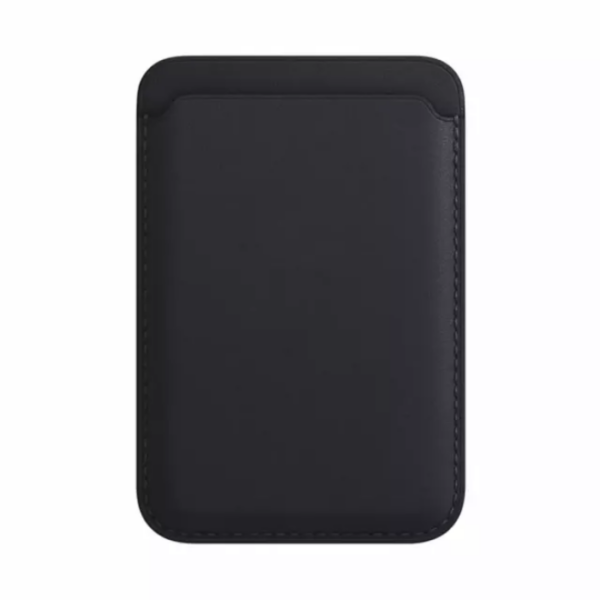 iPhone Leather Wallet with MagSafe - Black