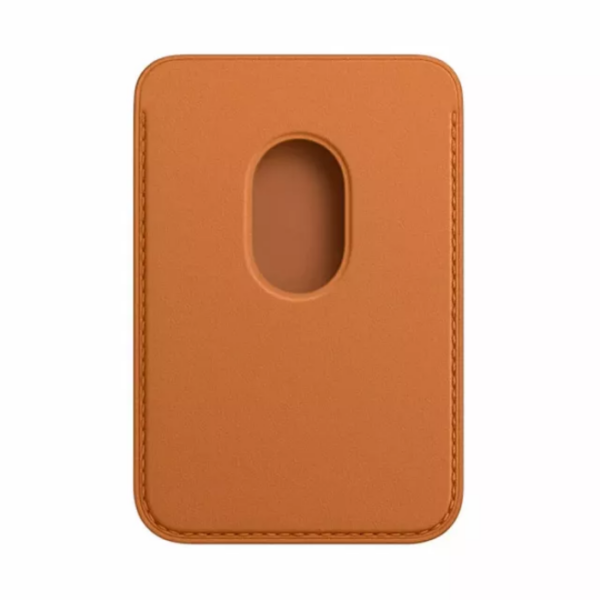 iPhone Leather Wallet with MagSafe - Golden Brown - Image 2