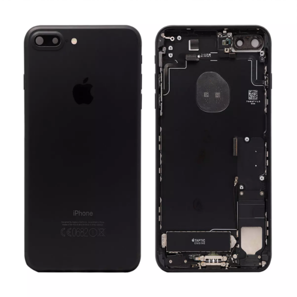 iPhone 7 Plus Housing with small Parts Original Pulled Black