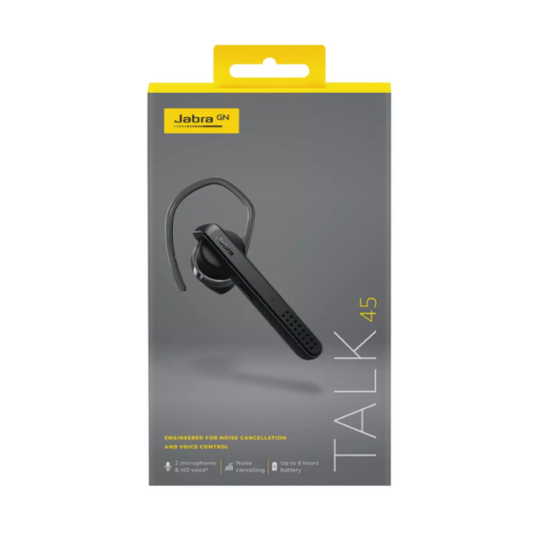 Jabra Talk 45 Bluetooth Headset - Black - Image 3