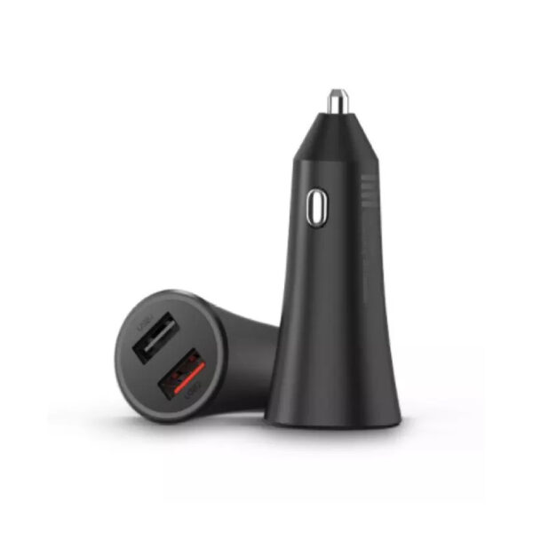 Xiaomi Mi 37W Dual-Port Car Charger Black - Image 3