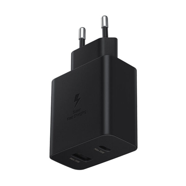 Samsung SFC Travel Adapter Duo (30W Fast Charging Function) without Cable Black - Image 2