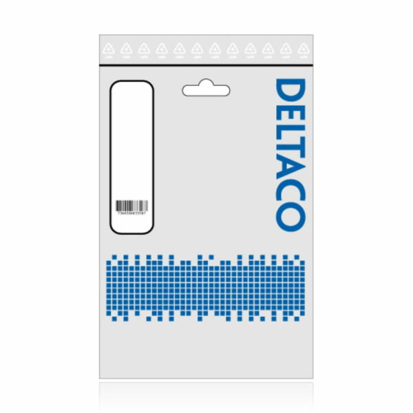 DELTACO USB 2.0 Type-C to Type-A Cable 2m - Black