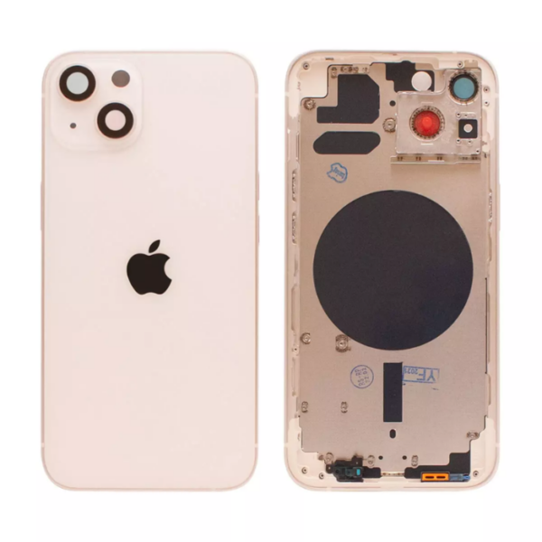 iPhone 13 Mini Housing Without Small Parts HQ Starlight