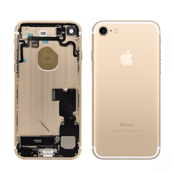 iPhone 7G Housing With Parts Gold Original Plled