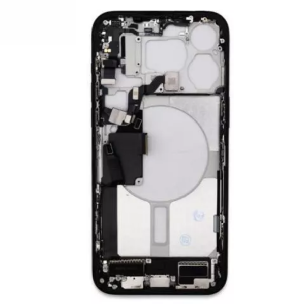 iPhone 15 Pro Midframe with small parts  Pulled – Natural Titanium - Image 4