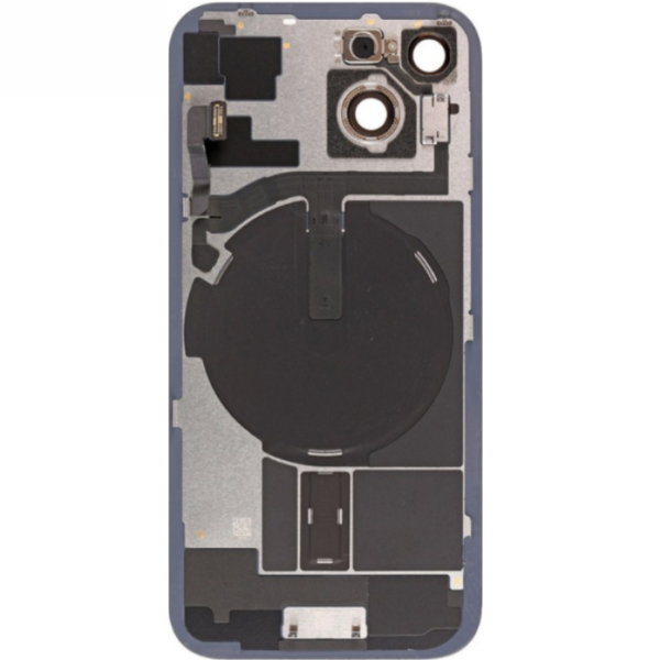 iPhone 15 Plus Back Glass With Small Parts Pulled – Black - Image 2