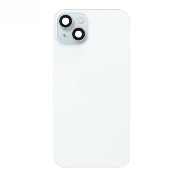 iPhone 15 Plus Back Glass With Small Parts Pulled – Blue - Image 2